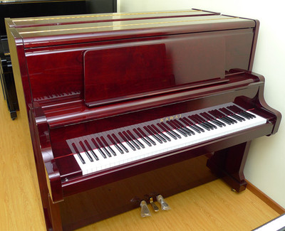KAWAI卡瓦依KL-32BG/KL32BG酒红大谱架演奏钢琴 